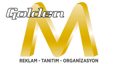 GOLDEN M logo reklam